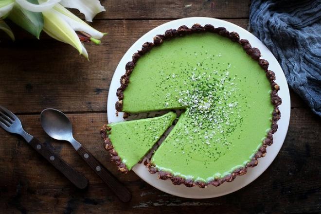 椰香抹茶冻冻挞