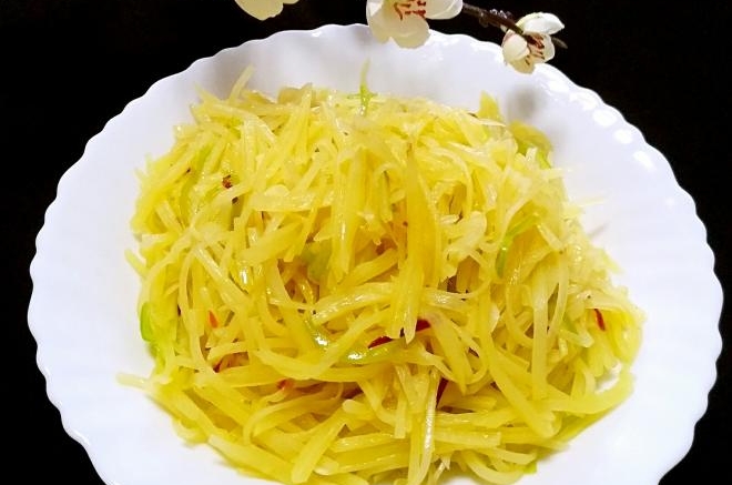 青椒土豆丝