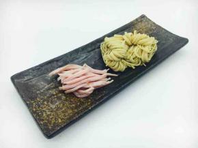 干丝切成丝 火腿切成丝