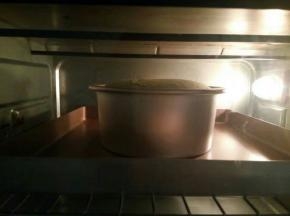 烤至中，看着慢慢往上爬