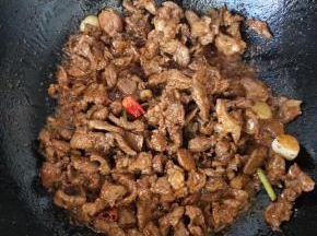 水份收干出锅