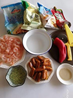 1.	准备好原材料。