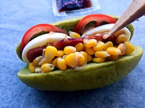 最后挤入丘比沙拉汁即可。