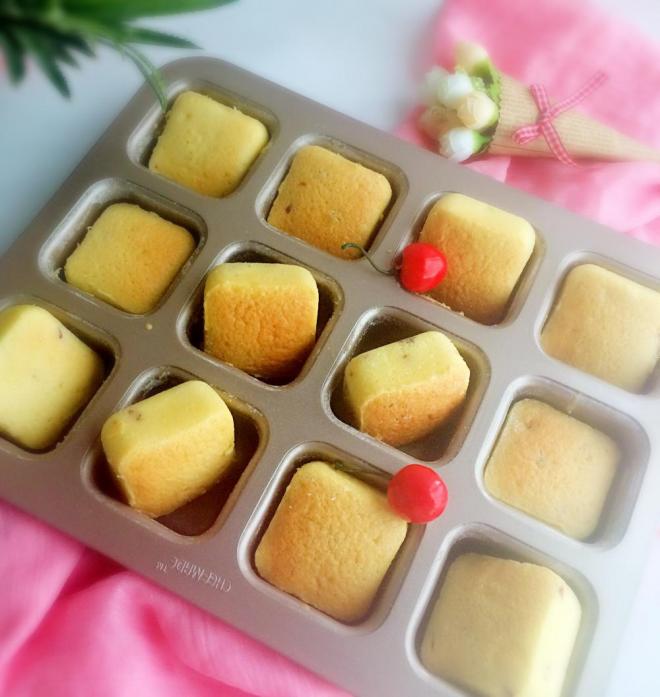 蔓越莓海绵小蛋糕