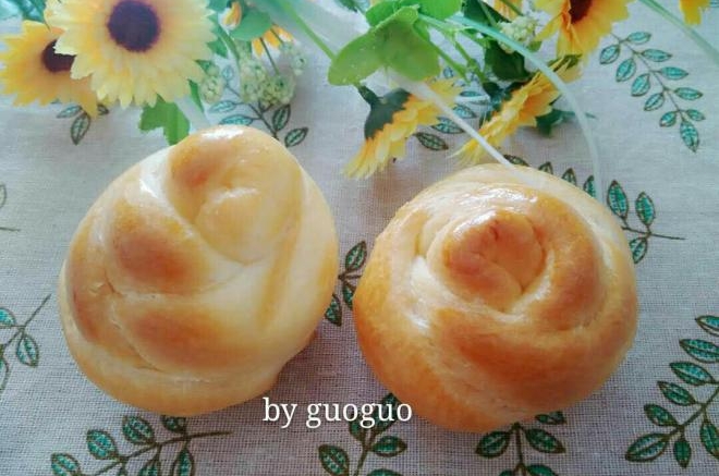 玫瑰花面包