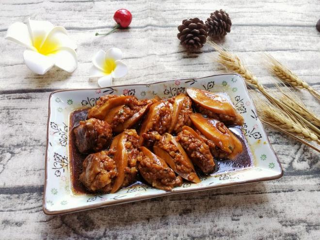 杏鲍菇夹肉