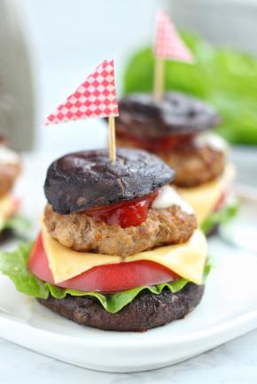 小小一个香菇猪肉堡，大大的满足！