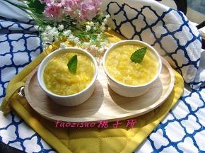 苹果玉米羹就做好了。