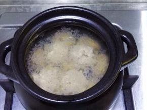 小火加热。
