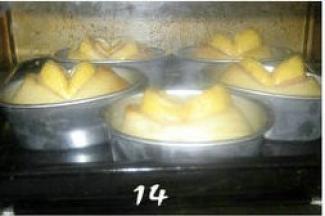 烤箱预热190度，中层，烤约20分钟，上色后视情况加盖锡纸，以免上色过重。
     温度及时间视自家烤箱情况来定。