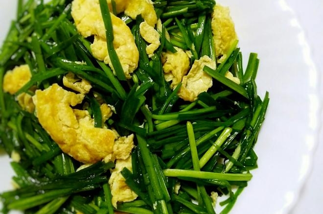 韭菜炒鸡蛋