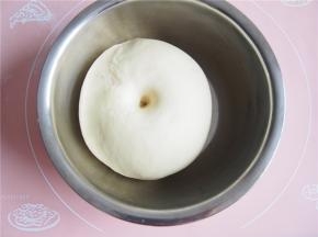 发酵好的面团。