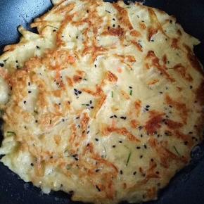 小火煎至两面金黄即可出锅。