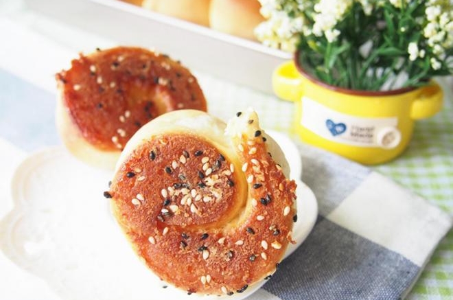 蜂蜜脆底小面包