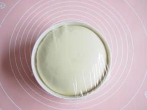 放到温暖的地方，发酵至2倍大