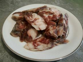 腊肠切片(腊肠也是自己做的)