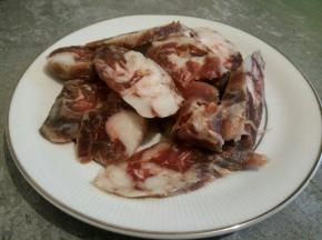 腊肠切片(腊肠也是自己做的)