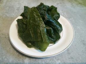 盐渍海带，超市买的，