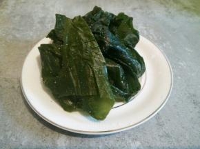 盐渍海带，超市买的，