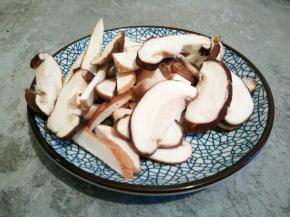 香菇切片