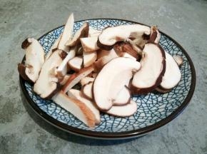 香菇切片