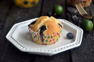 蓝莓爆浆麦芬蛋糕，开启全新的一天！