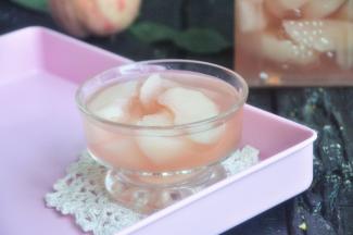 果肉直接吃，糖浆兑水喝。