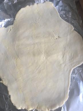 法式酥皮从冰箱拿出来