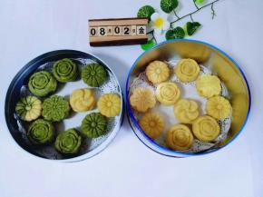 做了很多呦，高颜值的磨具做出来的绿豆糕，必须分享给好朋友(^_^)