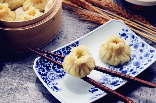 西葫芦鸡蛋素烧麦