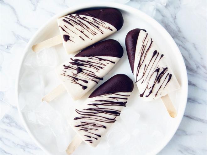 燕麦脆皮巧克力雪糕