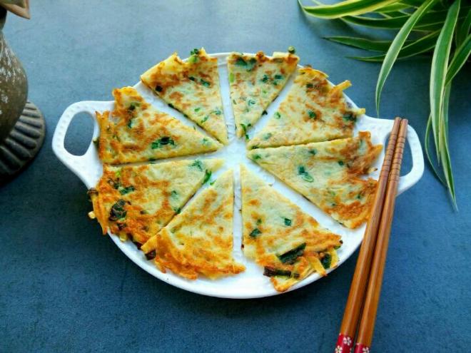 奶香土豆鸡蛋饼