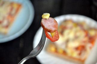 我选择的纯肉儿童肠，小朋友也可以放心食用。