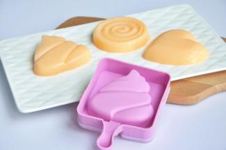 想吃的时候轻松倒扣脱模，花形随自己喜欢。