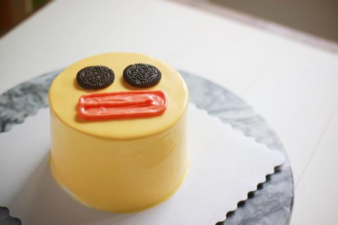 丑萌莎莉奶油蛋糕