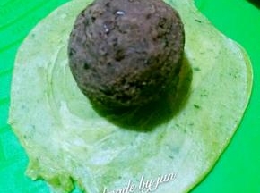 包好馅儿，收口