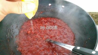 冰糖化后加柠檬汁