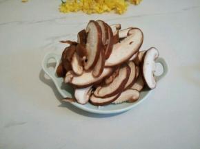 香菇切片