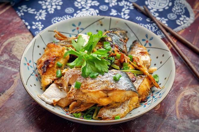 红烧巴沙鱼