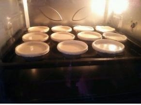 烤箱180度预热好   放入烤箱中层180度烤25分钟左右  （灵活调整自家烤箱温度哈）