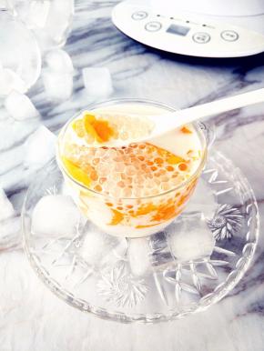 也可以加少许椰汁，细砂糖之类，甜度可自行掌握