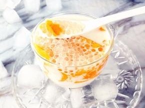 也可以加少许椰汁，细砂糖之类，甜度可自行掌握