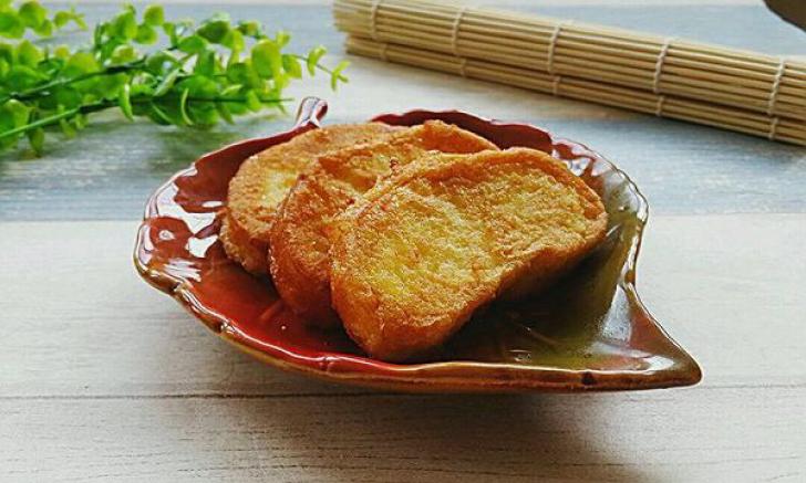蛋煎馒头片