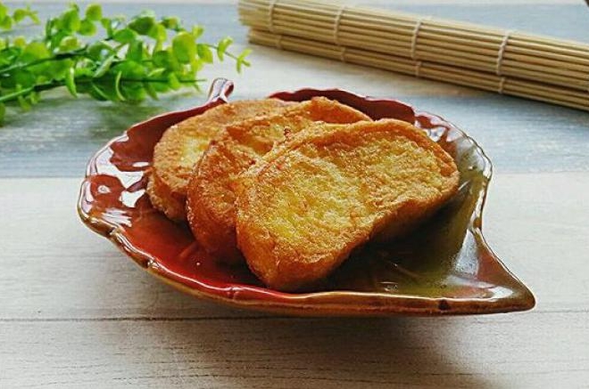 蛋煎馒头片