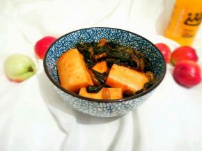 年糕配上烤菜，一个字，赞。