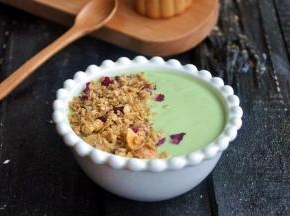 加上麦片，满满的饱腹感。