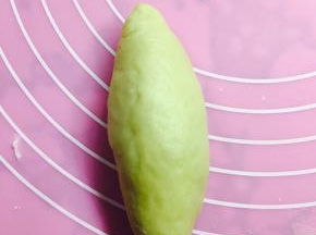 卷成橄榄型