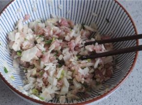搅拌调匀