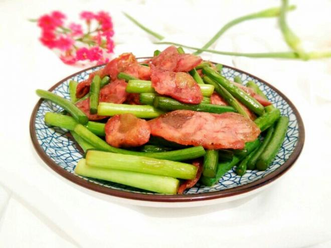 蒜薹炒腊肠