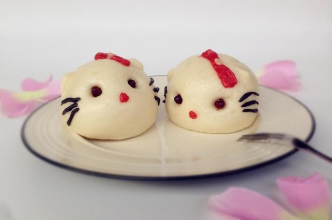 凯蒂猫豆沙包